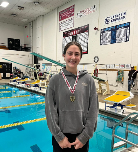 Natalie Lertora - FCPS Dive Champion